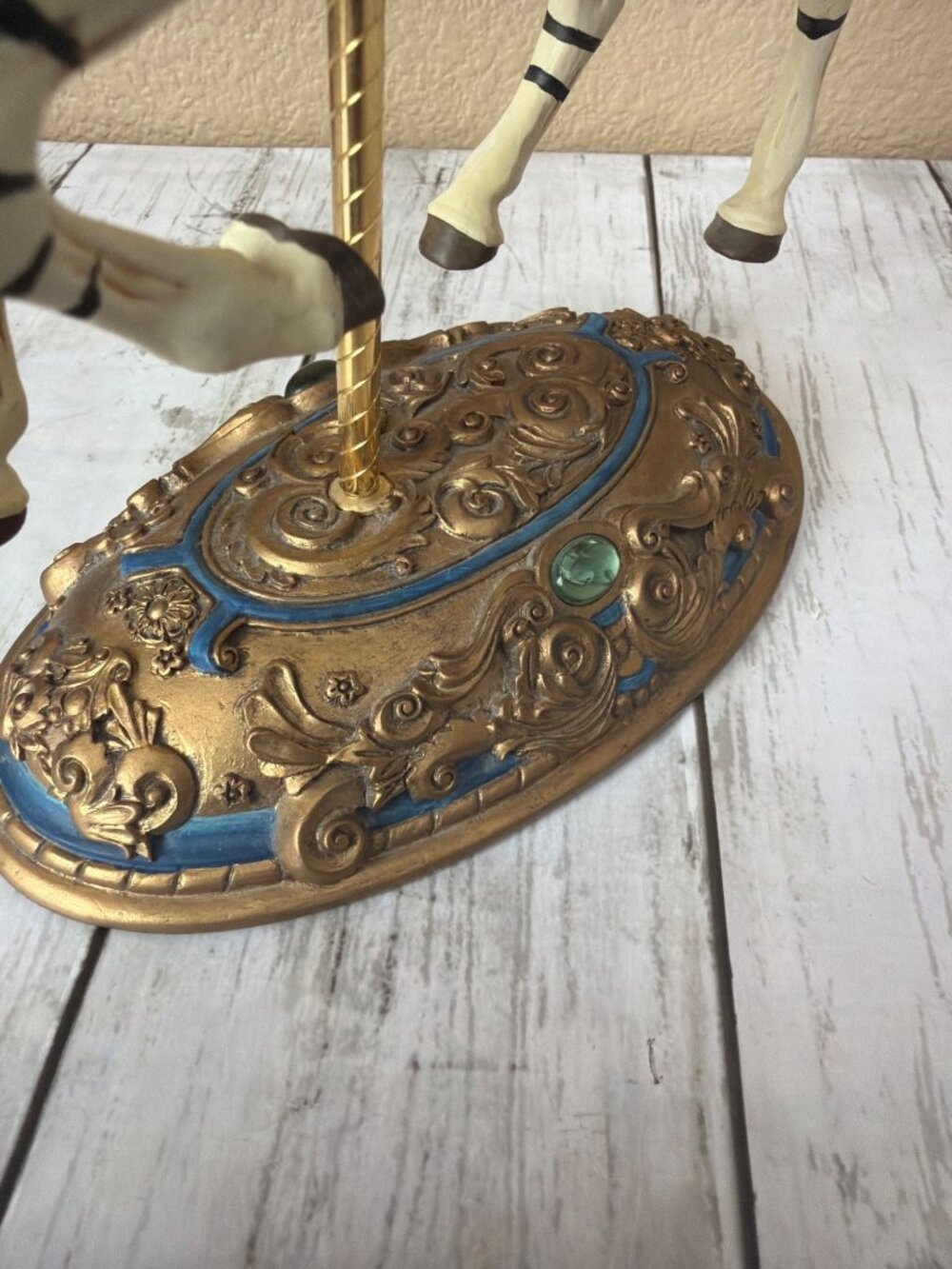 Set of 3 Willitts Carousel Classics Ann Dezendorf Ltd Ed Horse Zebra Eagle Back - Picture 13 of 16